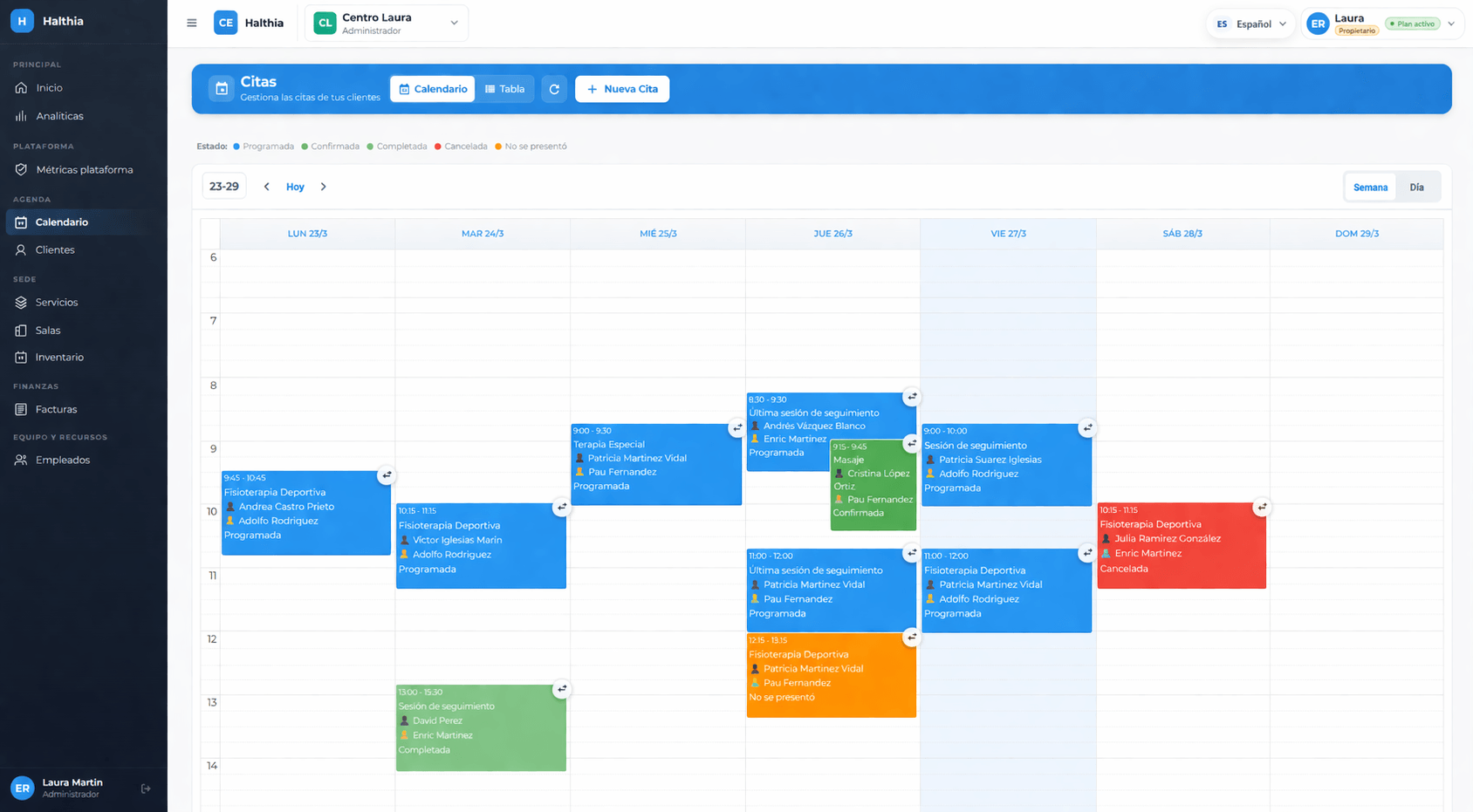 Scheduling in Halthia